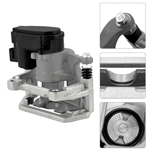 Rear Right Brake Caliper w/EPB Bracket Fit for Tesla Model 3/Y - size: Right Passenger Side