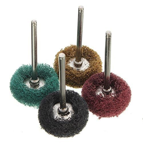 Rocaris 40 Pack 1 inch Abrasive Wheel Buffing Polishing Wheel Set