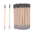 60 Pcs Sanding Sticks, Double End Matchsticks Sanding Twigs, Fine Detailing Sanding Tools for Tight Spaces Plastic Models Wood, 120/280 Grit, 5.5 x 0.2 Inch