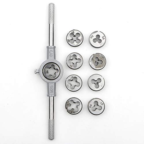 20Pcs/Set Tap and Die Set Combination Alloy Steel Hand Tools