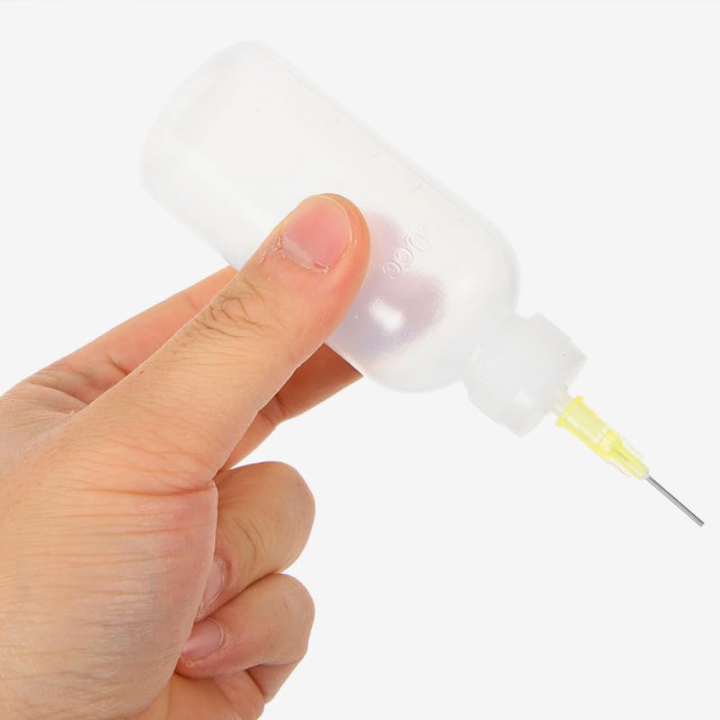 DOITOOL Pottery Glaze Squeeze Bottle Fine Tip Squeeze Bottle with Nozzle Precision Applicator for Ceramic Pottery Tools Mud Painting Detail Work 3.74 in