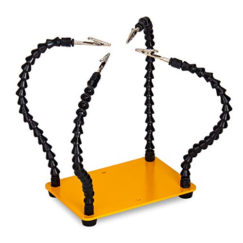 KOTTO Helping Hands Soldering Tool with 4 Flexible Arms Non-Slip