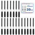 THANMAO 20PCS Premium Deep Cut Blade，Replacement Cutting Blades Compatible with Cricut Explore Air 2/Air 3/Explore 4/Maker/Maker 3/Maker 4 (Premium Deep Cut Blades) - color: 20 pcs Deep Point Blade