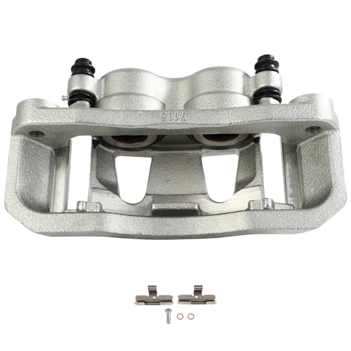 cciyu Front Right Disc Brake Caliper w/Bracket 18B4614 - size: Front Right[18B4614]