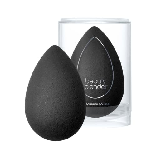 Beautyblender® | Pro Blender Makeup Sponge | Blend Liquid Foundations, Powders and Creams | Streak Free Application | Vegan, Cruelty Free | Made in USA - color: Pro Black, size: 1 Count (Pack of 1)