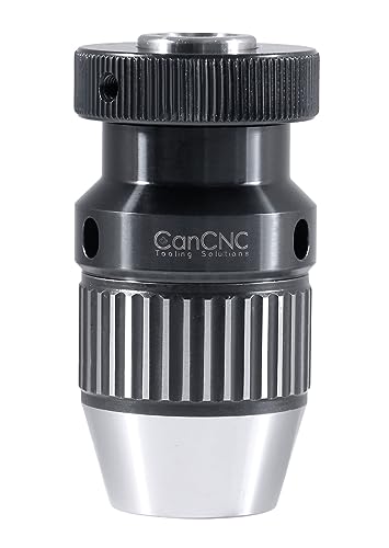 Accusize Industrial Tools Precision Keyless Drill Chuck, 1/32-1/2 in, 33JT - size: 1/32-1/2", 33JT