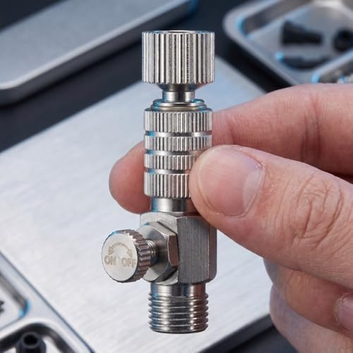 Airbrush Air Hose Quick Release Coupler,1/8 Inch Metal Adaptor Fitting Connector for Airbrush Compressor