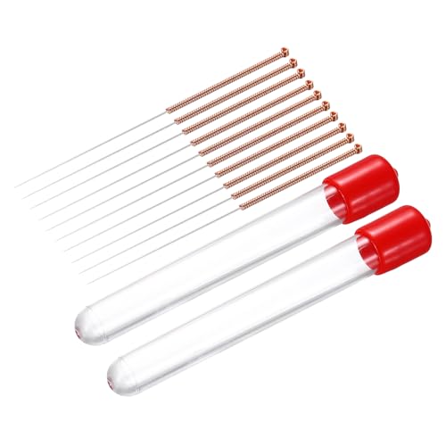 MECCANIXITY 10Pcs 3D Printer Nozzle Cleaning Kit Precision 0.5mm Stainless Steel Cleaner Needles for 3D Printer Clog Removal, Maintenance - size: 0.5mm