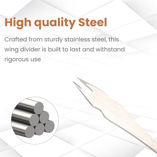 Leather Wing Divider Precision Tool – 1pc Silver, 4mm, Premium Crafting Tool for Craft Rougher Work Perfect Dividers Working Craftsmanship