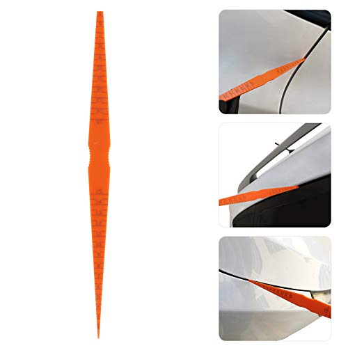 Panel Gap Alignment Gauge,Door Panel Gap Alignment Simple Measuring Tool Taper Feeler for Auto Body Positioning Measurement Ruler Car Accessories