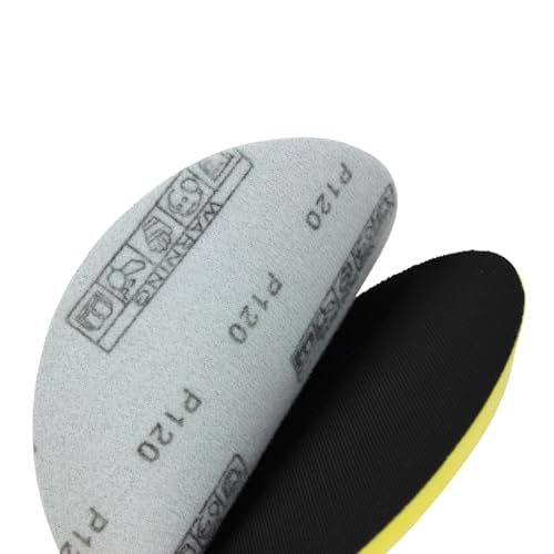 BHA 5 Inch Green Film Sanding Discs, Hook and Loop - 60 Grit - 50 Pack - style: 60 Grit