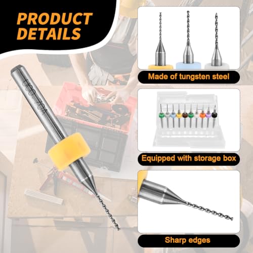 36pcs Pin Vise Hand Drill Set, Premium Manual Small Hand Drill Set, Mini Micro Drill Bits for Arts and Crafts, Resin Drill, Jewelry Making, Small Finger Thumb Vice, PCB And Twist Bits