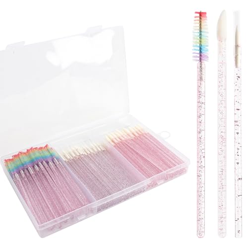 150 Piece Disposable Makeup Applicator Tool Kits, Mixing Disposable Mascara Wands Eyeliner Brushes Lipstick Applicator Brushes for Makeup Artist Supplies (style 2) - color: style 2