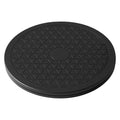 8 Inch Lazy Susan Turntable Organizer, Eichzer Premium Heavy Duty Black Rotating Swivel Stand with Steel Ball Bearings for Model/Rotating Plants/Crafts Stand/TV/Monitor/Laptop (360˚ Rotation) - size: 8 inch