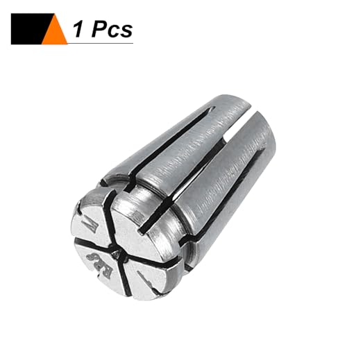 HARFINGTON Spring Collet Chuck ER8 1mm 65Mn Spring Steel Precision Router Collets for CNC Engraving Milling Lathe Tool - size: ER8 x 1mm