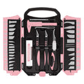 MANUFORE 34pcs Large Exacto Knife Set Craft Precision Knife Set Pink - color: Pink