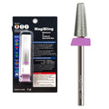 2XF Small 5-in-1 Tapered Barrel Nail Drill Bit, 3/32", Large-Angle Taper - size: Double Fine(2XF)