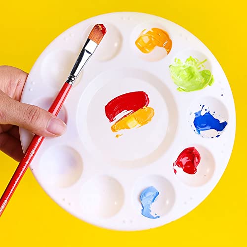 Hulameda 80pcs Paint Tray Palettes,Paint Palettes - color: 80pcs