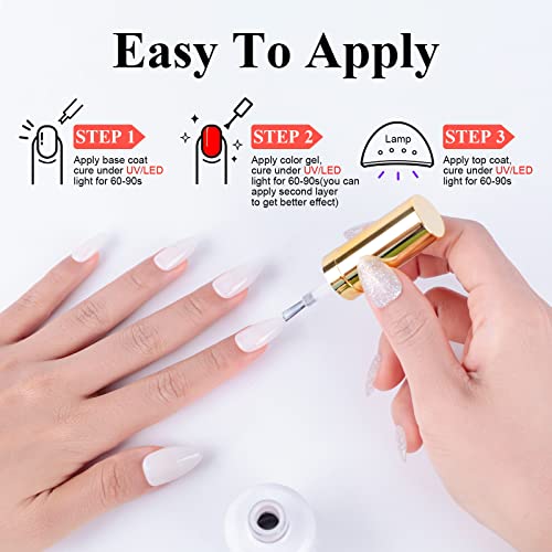 Olive Green Jelly Gel Nail Polish, Army Green Sheer Translucent UV Gel Polish for Nail Art Soak off UV Led 10ML - color: Jelly-Olive Green