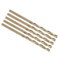 PATIKIL #43 Drill Bit Micro 4341 High-Speed Steel for Thin Metal 5 Pack - size: #43