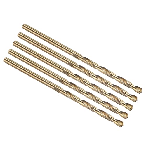 PATIKIL #43 Drill Bit Micro 4341 High-Speed Steel for Thin Metal 5 Pack - size: #43