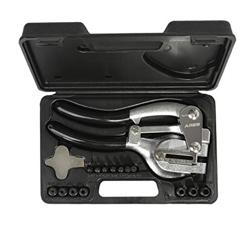 ARES 10005 Metal Hole Punch Set - 3/32 to 9/32-In, Punches & Dies - size: Metal Hole Punch Set