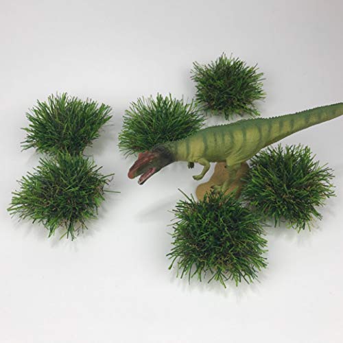 KuGuo Mini Artificial Grass Mats, 12 Pack, Early Summer Grass - color: Early Summer Grass, size: 12PCS