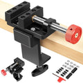 ArtyMaster Mini Drill Press Vise with Rubber Soft Jaws, 0-2.48" Clamping Range Mini Vice Clamp for Crafts, Jewelry Making, Modeling and Repairs, Precision Aluminum Small Vise for Small Projects - style: Mini Vise+C-clamp