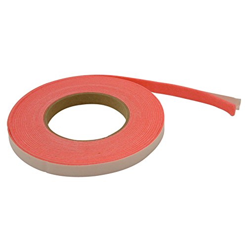 J.V. Converting Acrylic Craft Felt Tape (ACF-06) – 1mm Adhesive Felt - color: Black, size: 4 in. x 25 ft.
