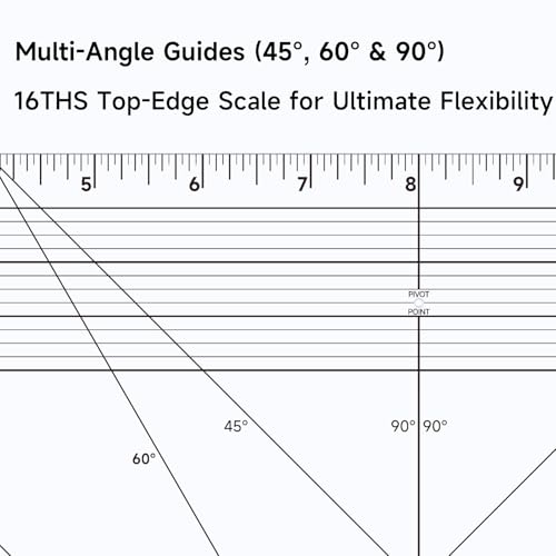 YLaziion 16" Imperial Pattern Master & French Curve Ruler for Sewing - style: Pattern Master