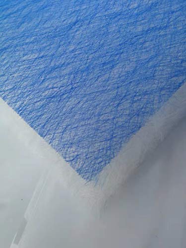 40.5"x 100 ft Paint Spray Booth Floor Filter Fiberglass Paint Arrestor Roll (Blue)
