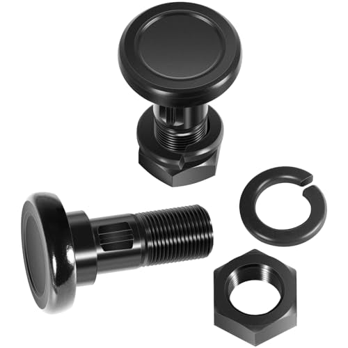 63607 Rotary Cutter Blade Bolt Kit, Replace for Bush Hog Rotary Cutter Blade Bolt Kit 63607, Fit for Howse, HICO, for Bush Hog, Includes 2 Bolts with Nuts and Washers (2-Pack)