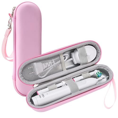 ProCase Toothbrush Travel Case for Oral-B & Sonicare -Pink - color: Pink