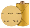 6 Inch Sanding Disc Self Stick 240 Grit PSA Sanding Discs 100 PCS Aluminum Oxide Adhesive Backed Sandpaper - style: 240 Grit