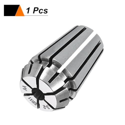 HARFINGTON Spring Collet Chuck ER11 3mm 65Mn Spring Steel Precision Router Collets for CNC Engraving Milling Lathe Tool - size: ER11 x 3mm