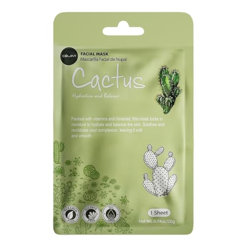 Celavi Korean Face Mask Sheet Set, Spa Masks, 12 Pack, Snail Mucin Mix - color: Renewing Mix, size: 1 Count (Pack of 12)