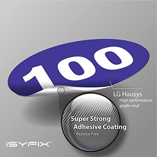 iSYFIX Blue Consecutive Number Stickers, 1 to 100, 1.5 Inch, 1 Set - color: Blue, size: 1.5-inch