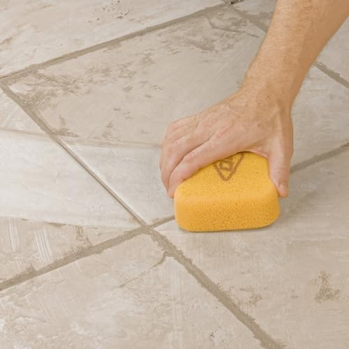 QEP 70005Q-6D 7.5 Inch x 5.5 Inch x 1.875 Inch Grouting, Cleaning and Washing Sponge, X-Large, 6-Pack