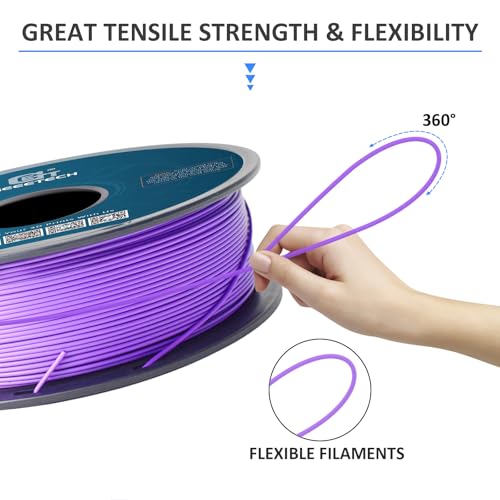 Geeetech Purple PLA 3D Printer Filament 1.75mm, 1KG - color: 1kg Pla Purple