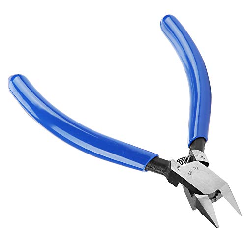 Ejoyous Cable Pliers 4inch, Wire Cutters Snips Chrome Steel Electrical Wire Cutting Nippers Diagonal Pliers, for Electronic Repair Jewelry Processing Model Making Fishing