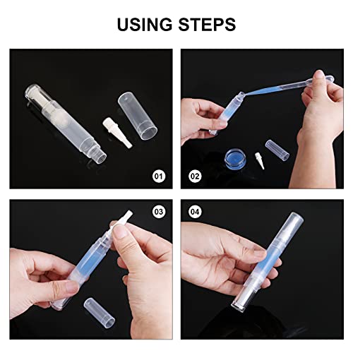 UPZIGS Empty Cuticle Oil Pen, 5ml-5 Pack - size: 5 Count (Pack of 1)