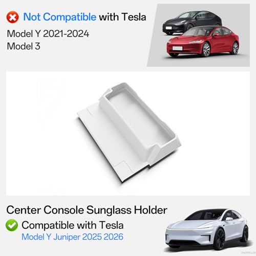 Sunglasses Holder for Tesla Model Y Juniper 2026 2025 Model Y L