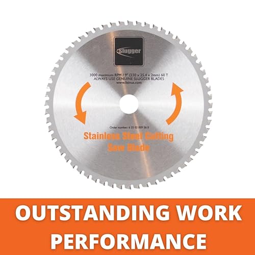 Slugger by Fein Stainless Steel Cutting Saw Blade, 9" Diameter