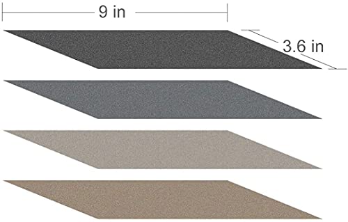 VIBRATITE 48PCS Wet Dry Sandpaper Assortment Pack 320-10000 Grit Sand Paper - size: 9 x 3.6 Inch