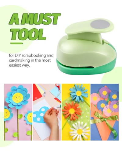 Paper Punches for Crafting Circle Hole Punch 12PCS 1 Inch Craft Punch Set - style: 12 Diffrent Shapes 1 Inch Set