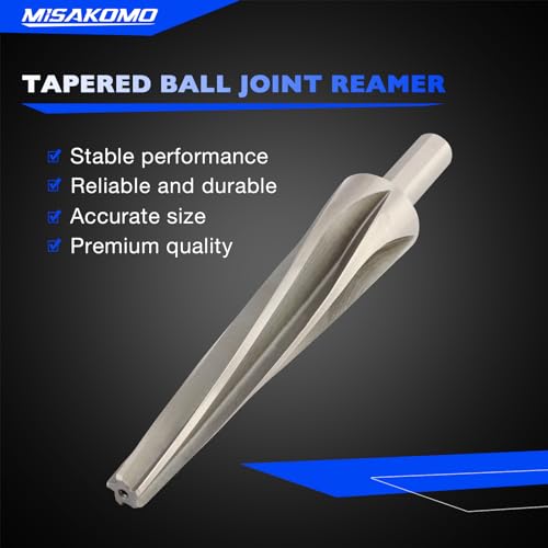 7 Degree Tapered Ball Joint Reamer Tie Rod Reamer for 1-1/2" Per Foot - size: 7 Degree