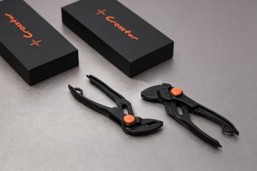 Crosstar Mini Water Pump Pliers,4‑Inch Groove Joint,3-in-1 for Tight Spaces