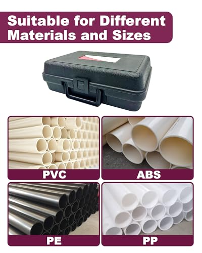 4Pcs PVC Pipe Reamer, 1 Spare Carbide Insert, PVC Fitting Saver for SCH40 - size: 1-1/2", 2", 3", 4"