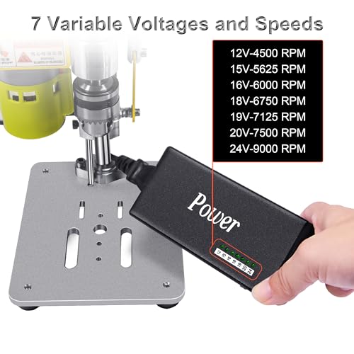 Mini Drill Press, Benchtop Electric Drill Press, Upgraded with Accessories - color: Color Blocking