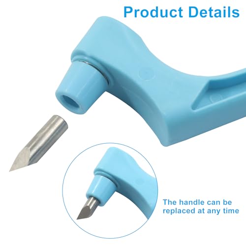 Blue Craft Cutting Tools Pen, Stainless Steel - color: Blue